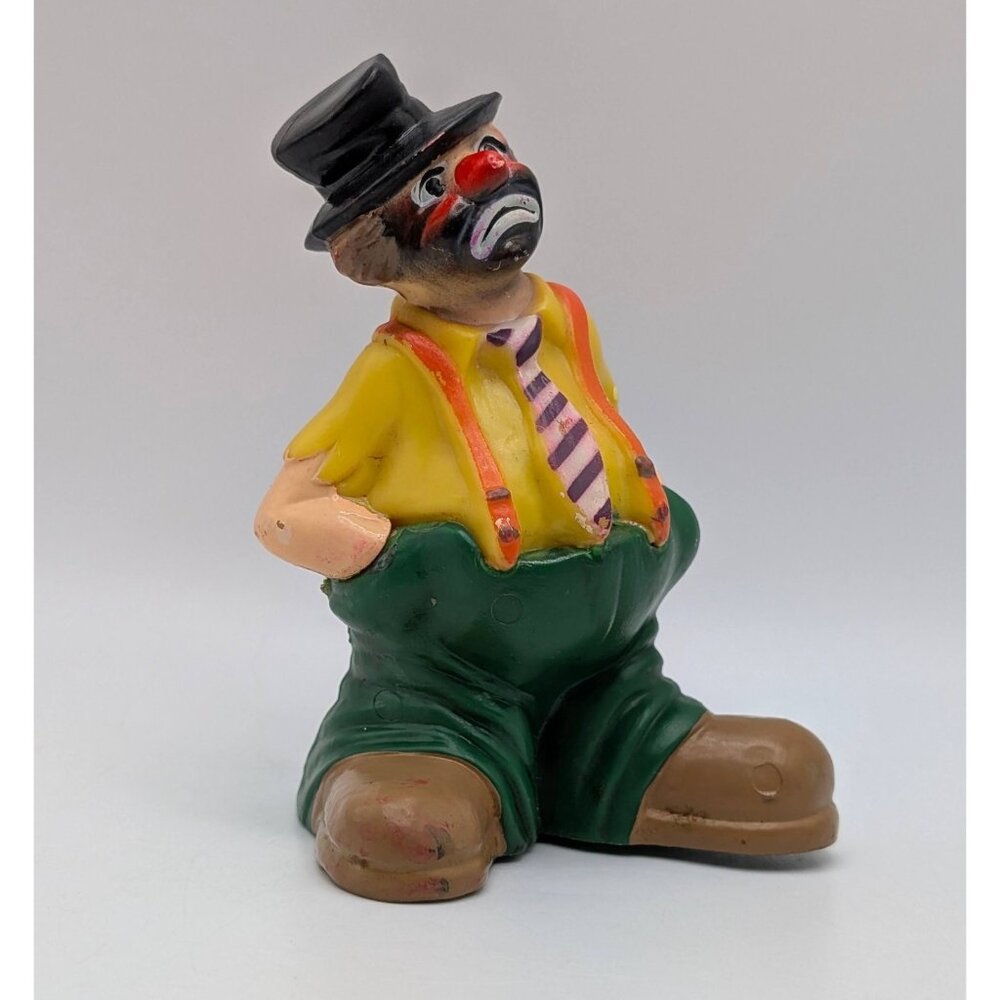 Vintage Wilton Hobo Clown Cake Topper Hong Kong 1977 VTG Baking Circus